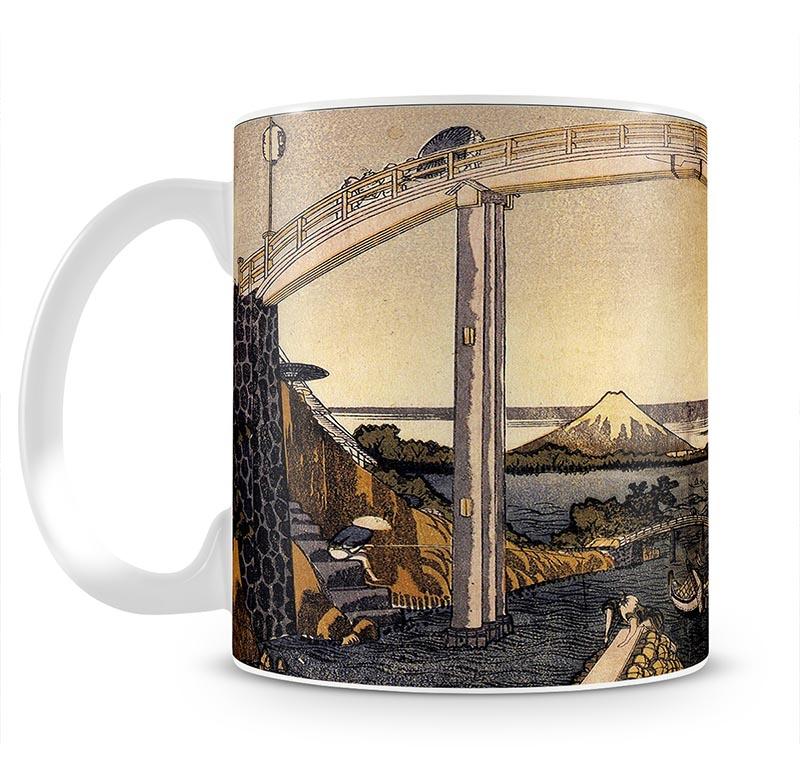 View of Mount Fuji by Hokusai Mug - Canvas Art Rocks - 2