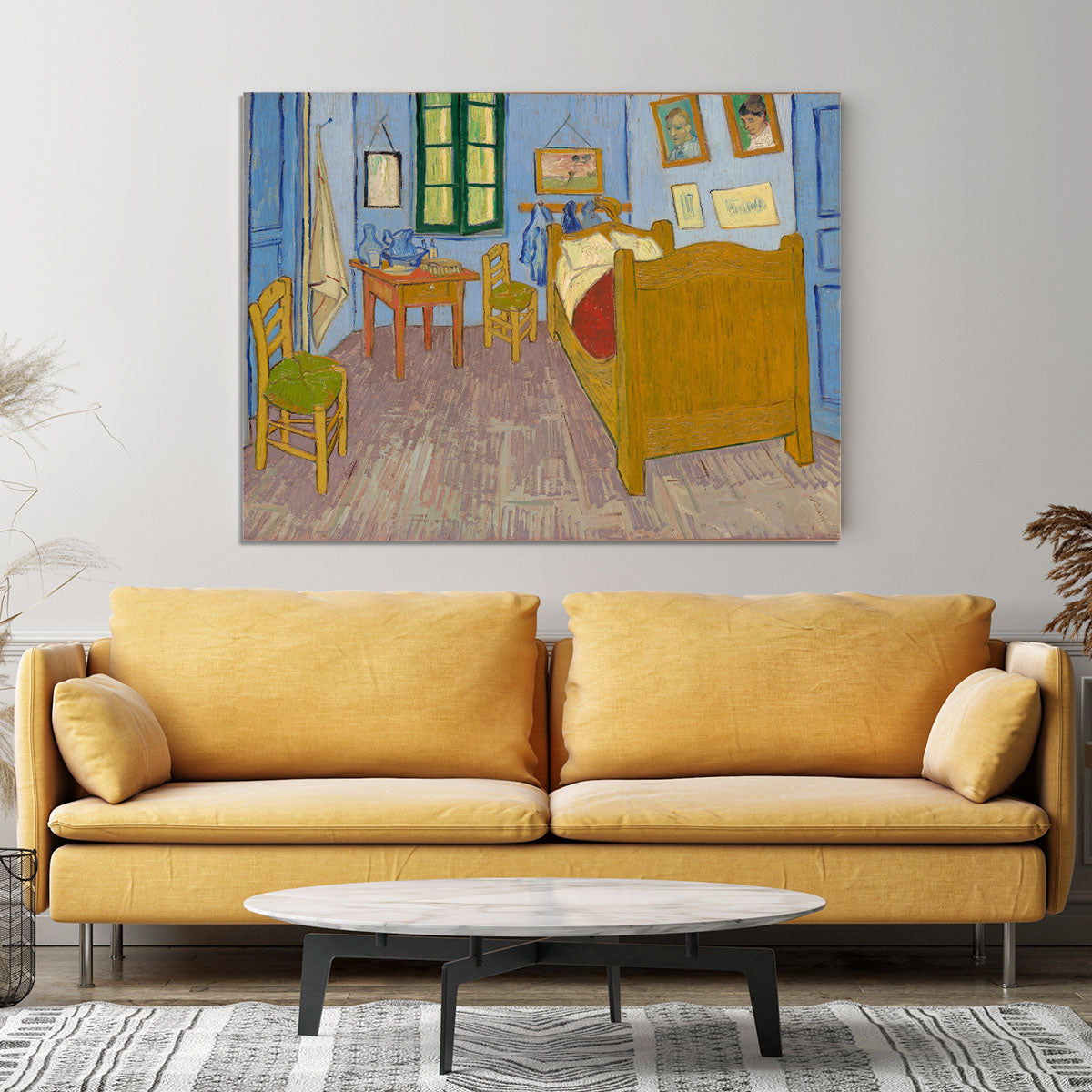 Vincents bedroom at Arles Canvas Print or Poster - Canvas Art Rocks - 4