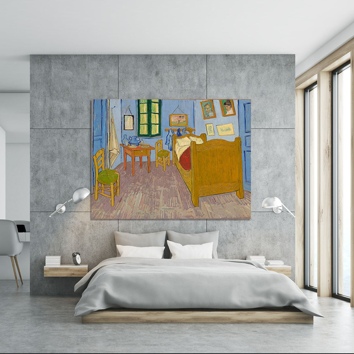 Vincents bedroom at Arles Canvas Print or Poster - Canvas Art Rocks - 5