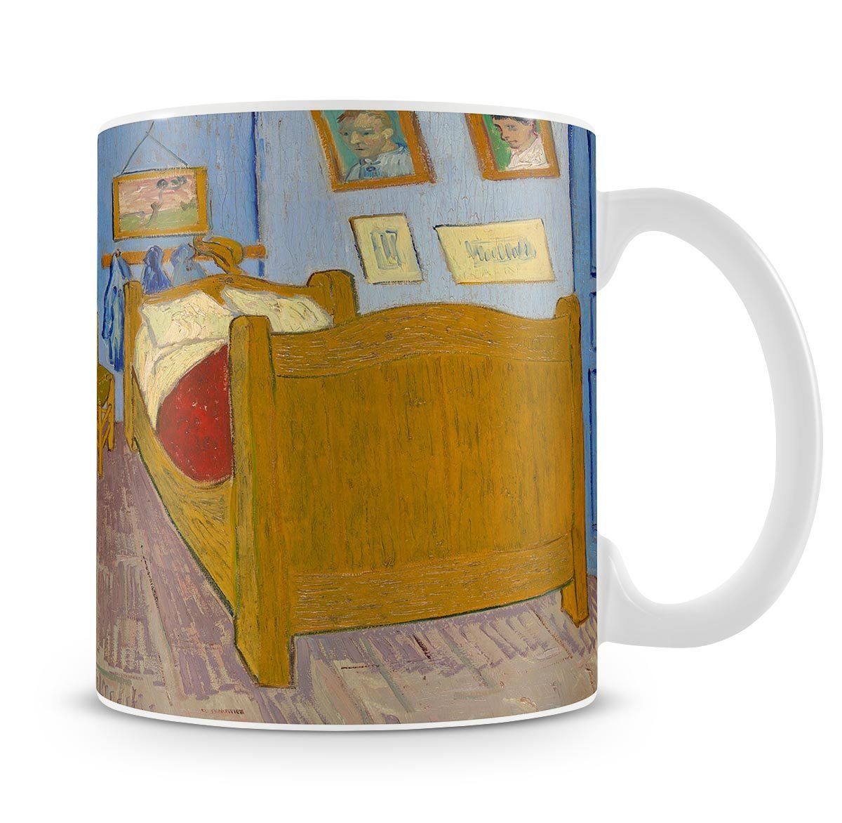 Vincents bedroom at Arles Mug - Canvas Art Rocks - 4
