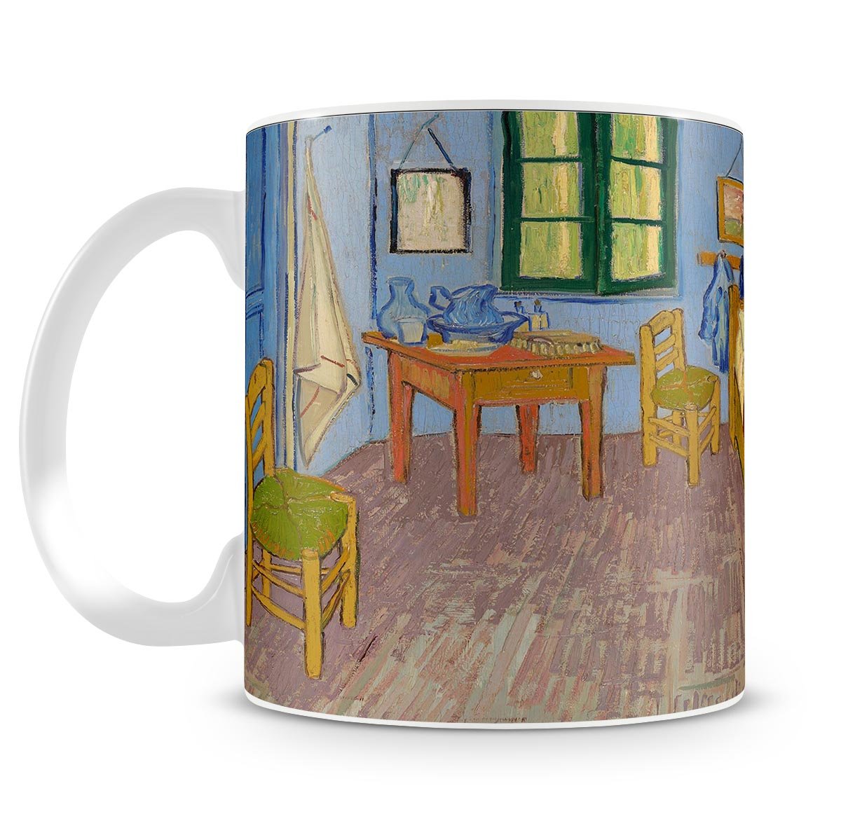 Vincents bedroom at Arles Mug - Canvas Art Rocks - 4