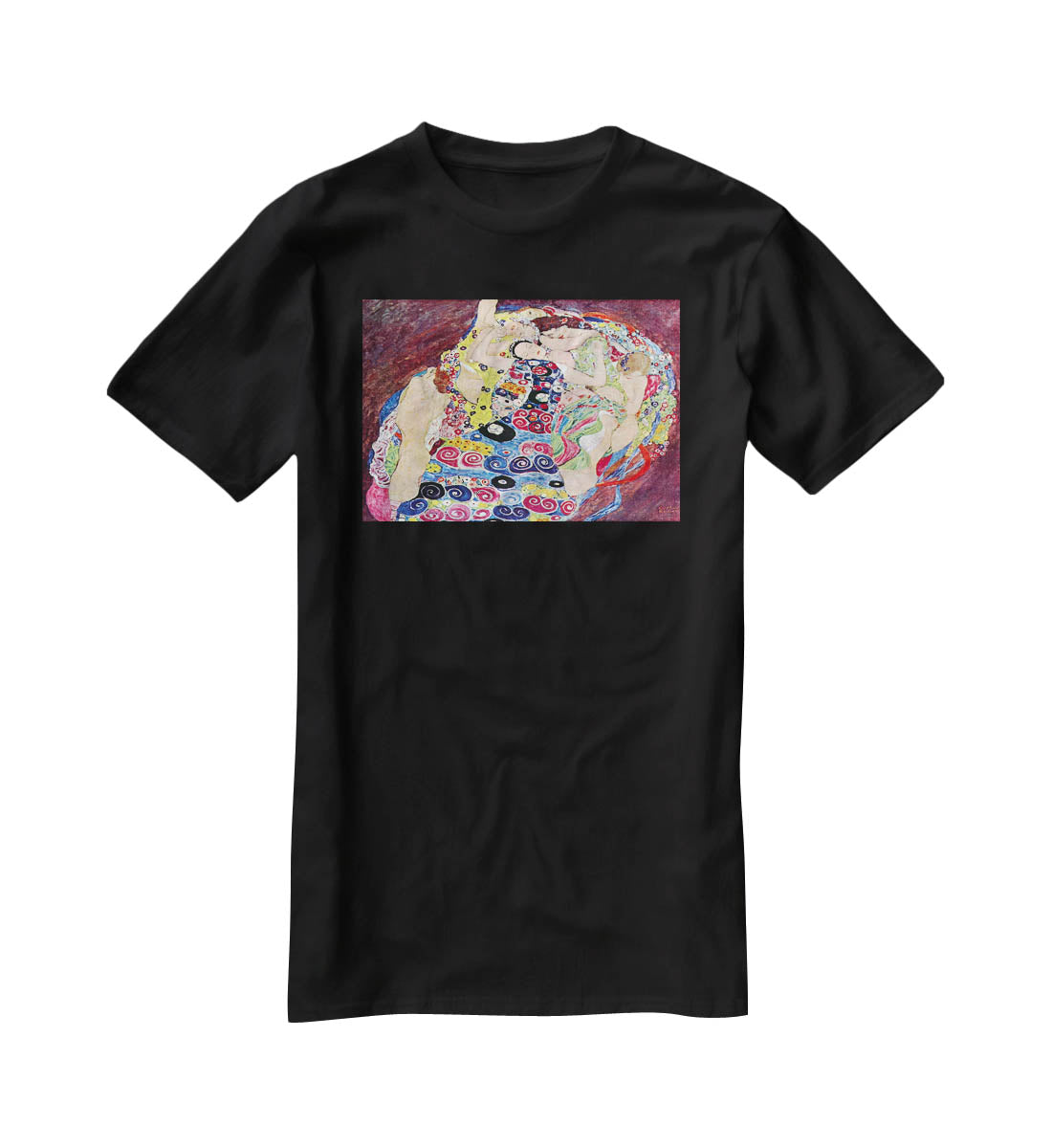 Virgins by Klimt T-Shirt - Canvas Art Rocks - 1