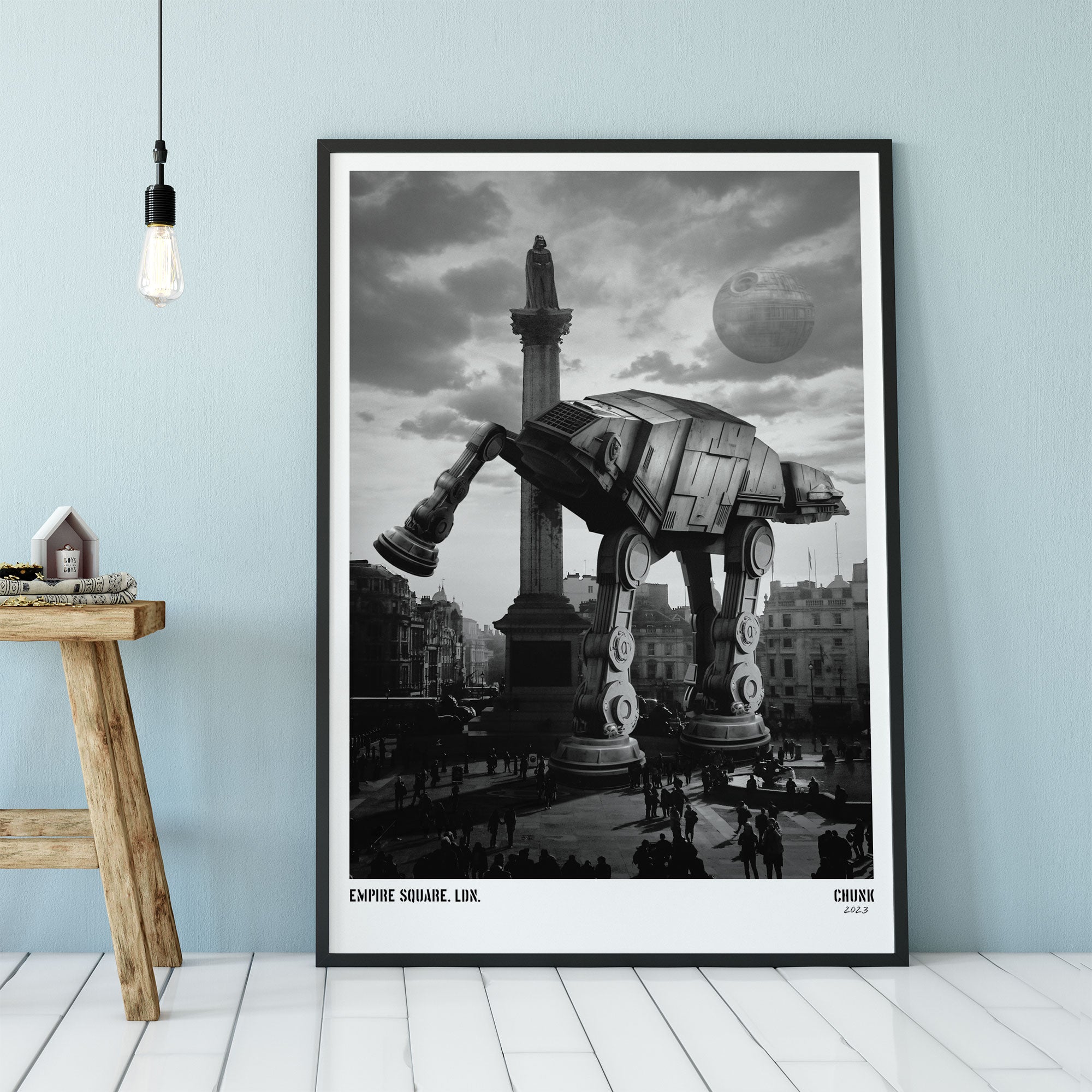 Empire Square Framed Print
