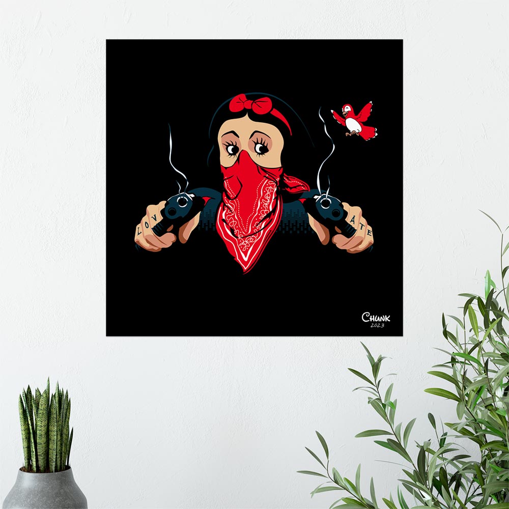 Hands Up! Print