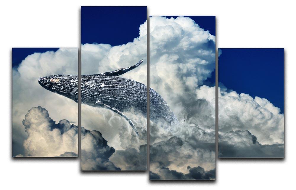 Wale Sky 4 Split Panel Canvas  - Canvas Art Rocks - 1