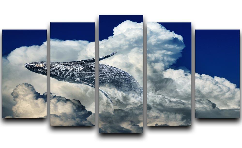 Wale Sky 5 Split Panel Canvas  - Canvas Art Rocks - 1