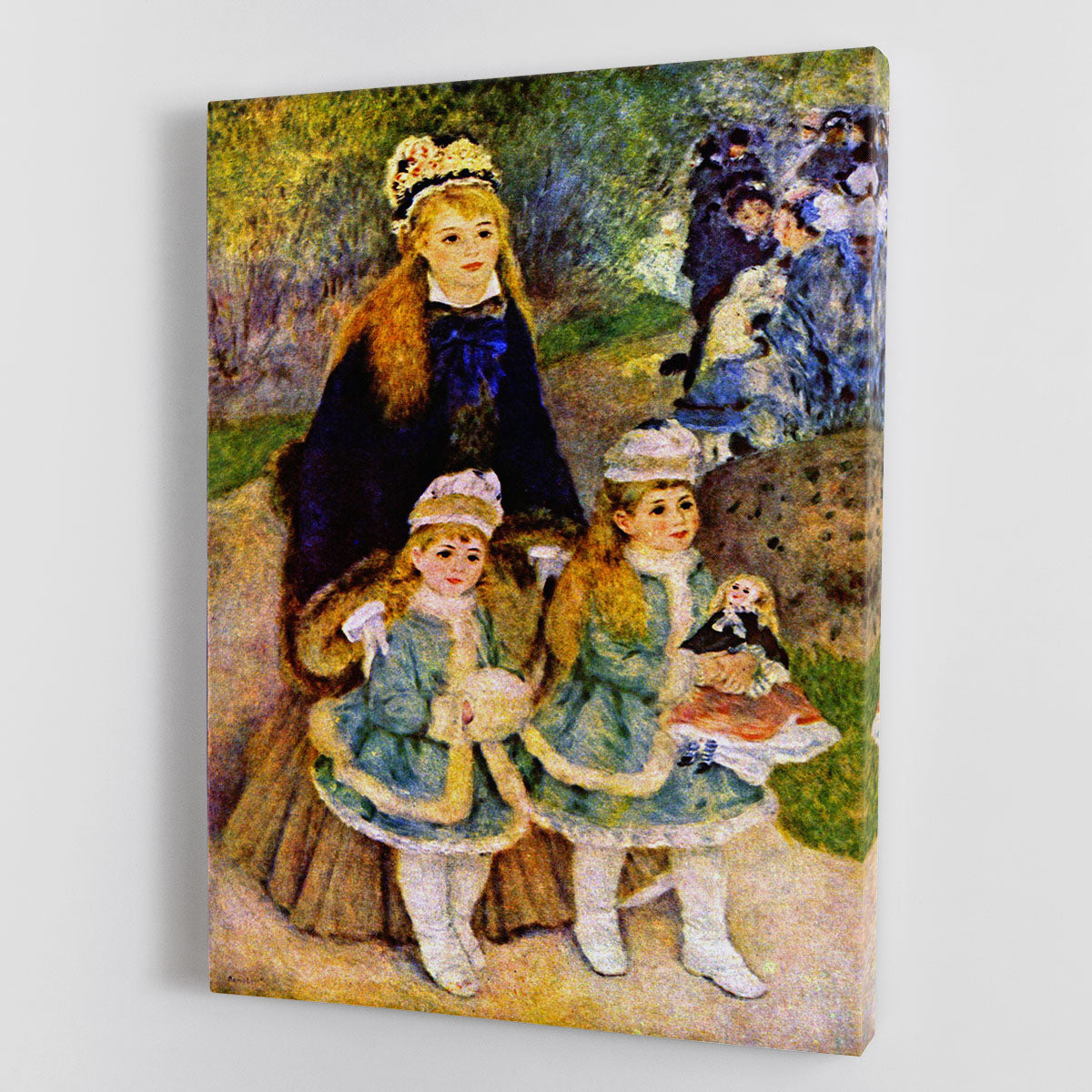 Walk 2 by Renoir Canvas Print or Poster - Canvas Art Rocks - 1