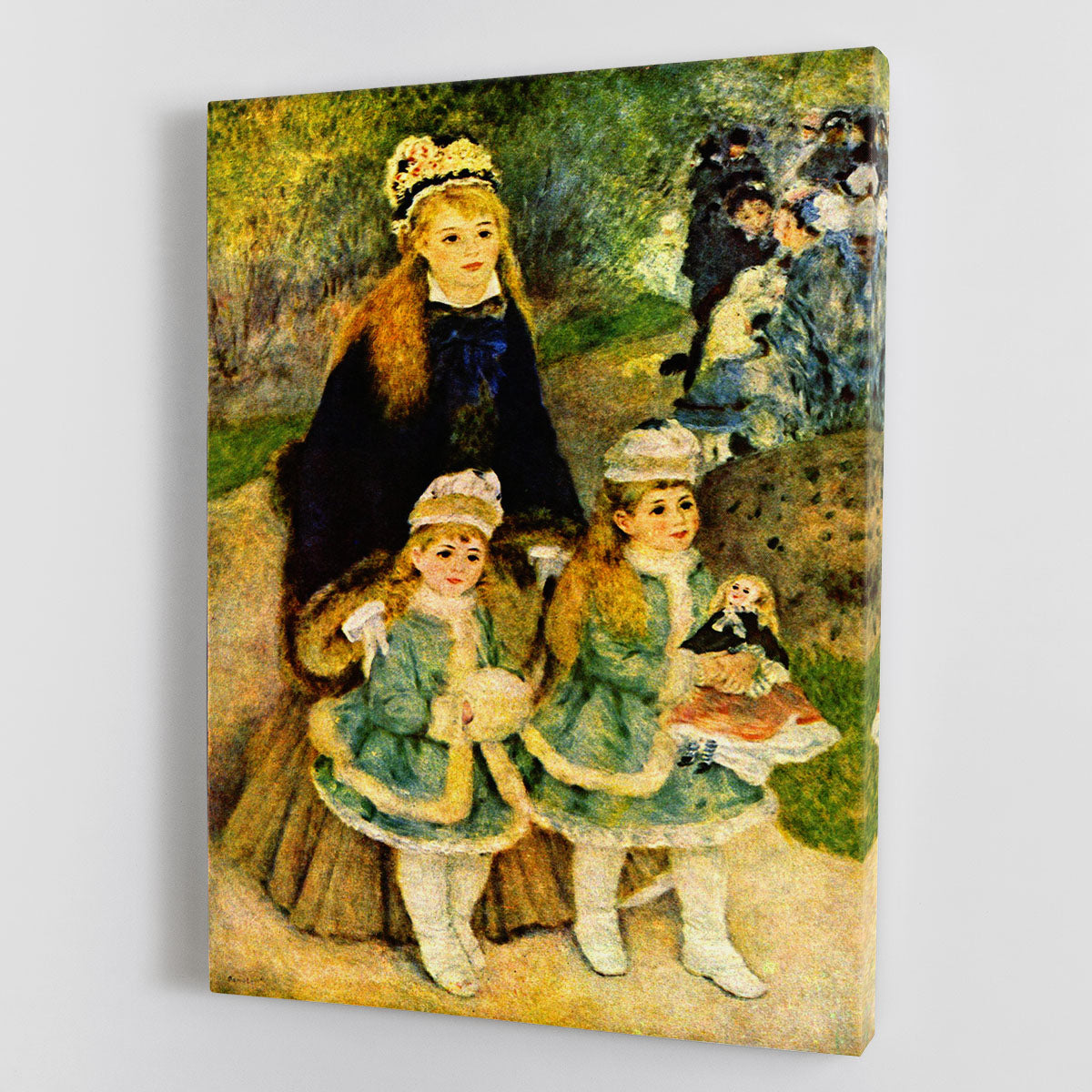 Walk by Renoir Canvas Print or Poster - Canvas Art Rocks - 1