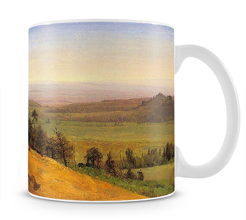 Wasatch Mountains Nebraska by Bierstadt Mug - Canvas Art Rocks - 1