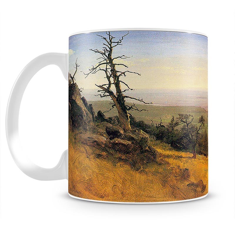 Wasatch Mountains Nebraska by Bierstadt Mug - Canvas Art Rocks - 1