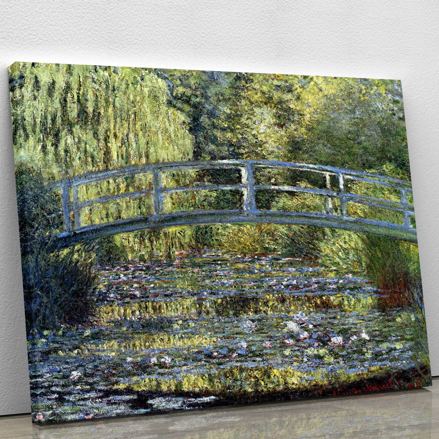 Water Lilies 9 by Monet Canvas Print or Poster - Canvas Art Rocks - 1