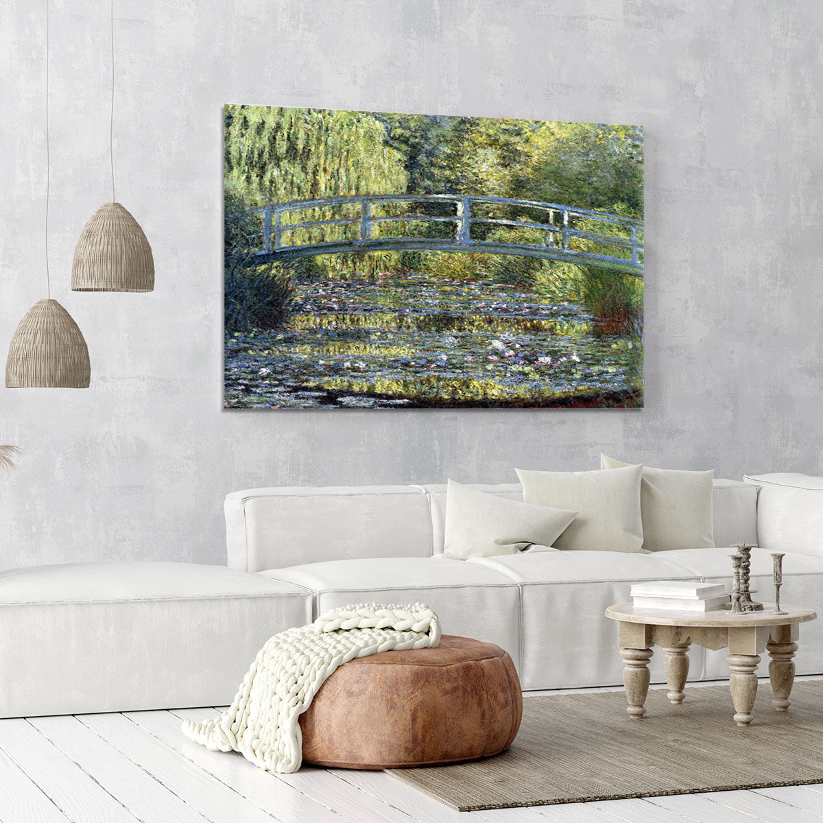 Water Lilies 9 by Monet Canvas Print or Poster - Canvas Art Rocks - 6