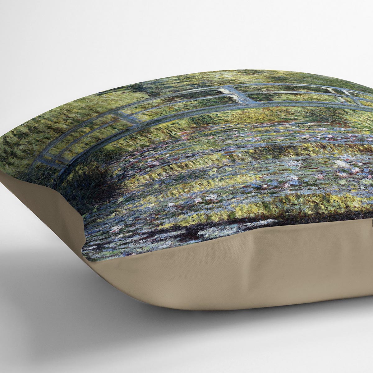 Water Lilies 9 by Monet Cushion