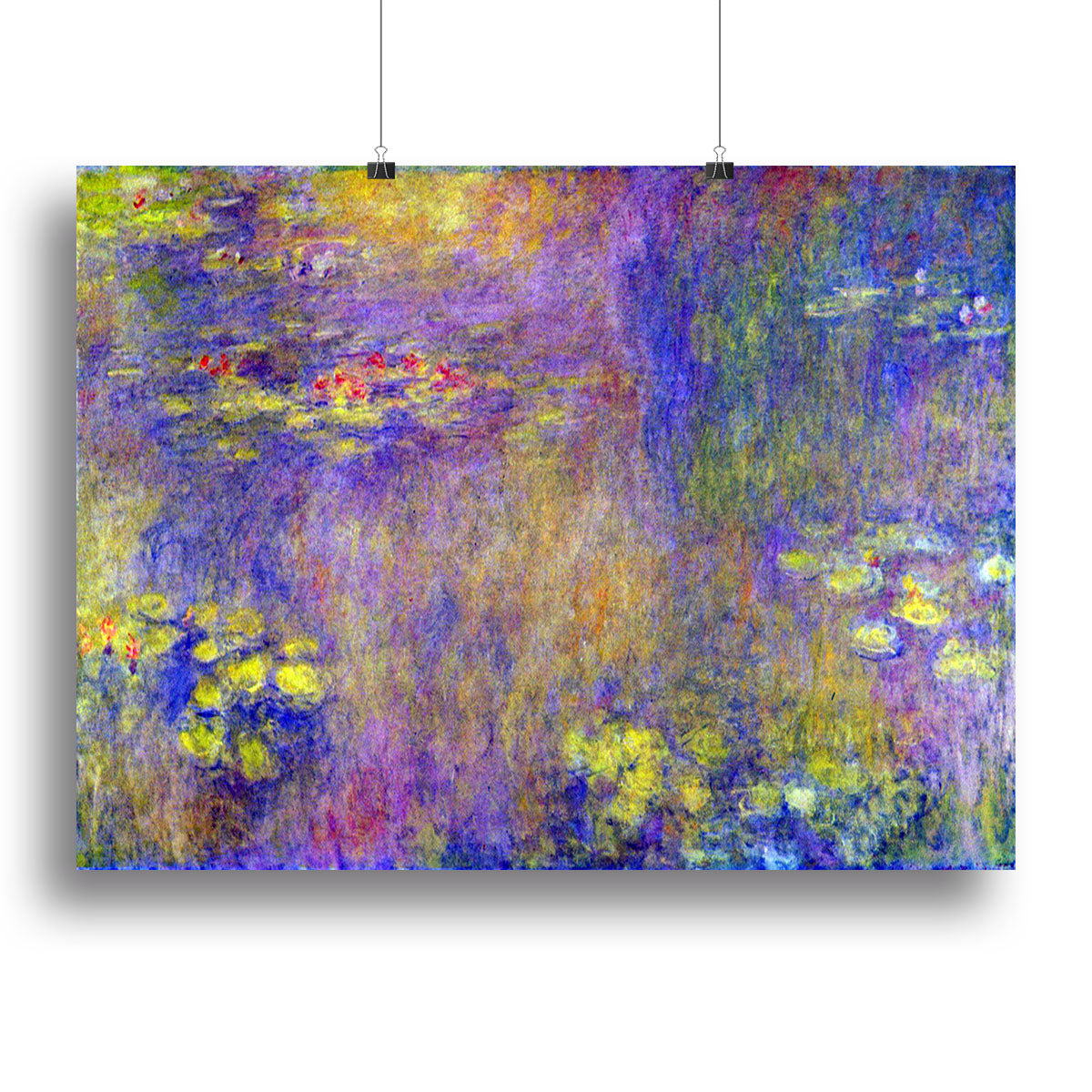 Water Lilies Yellow nirvana by Monet Canvas Print or Poster - Canvas Art Rocks - 2