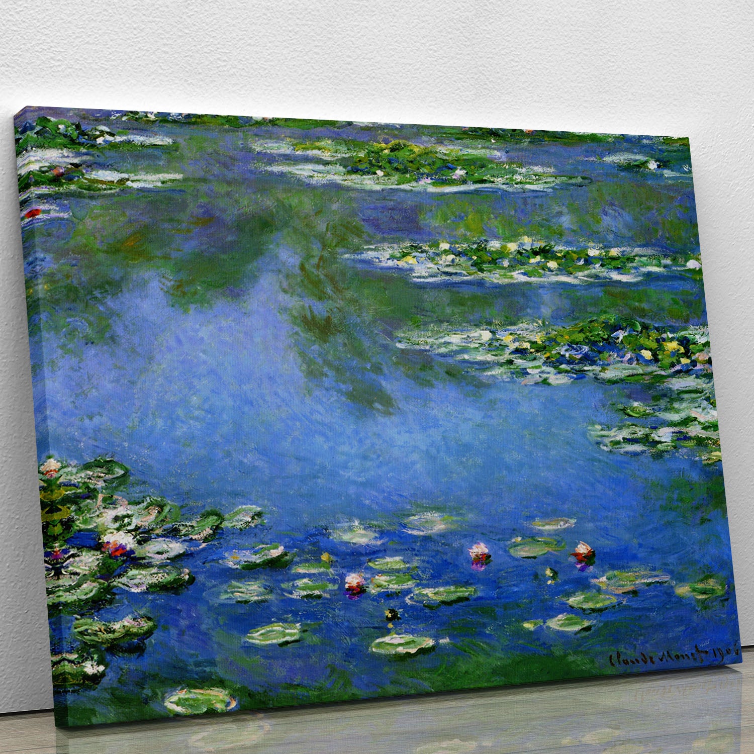 The National Gallery Monet Water Lilies Canvas Art