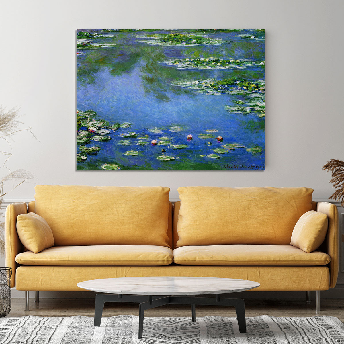 Water Lilies by Monet Canvas Print or Poster - Canvas Art Rocks - 4
