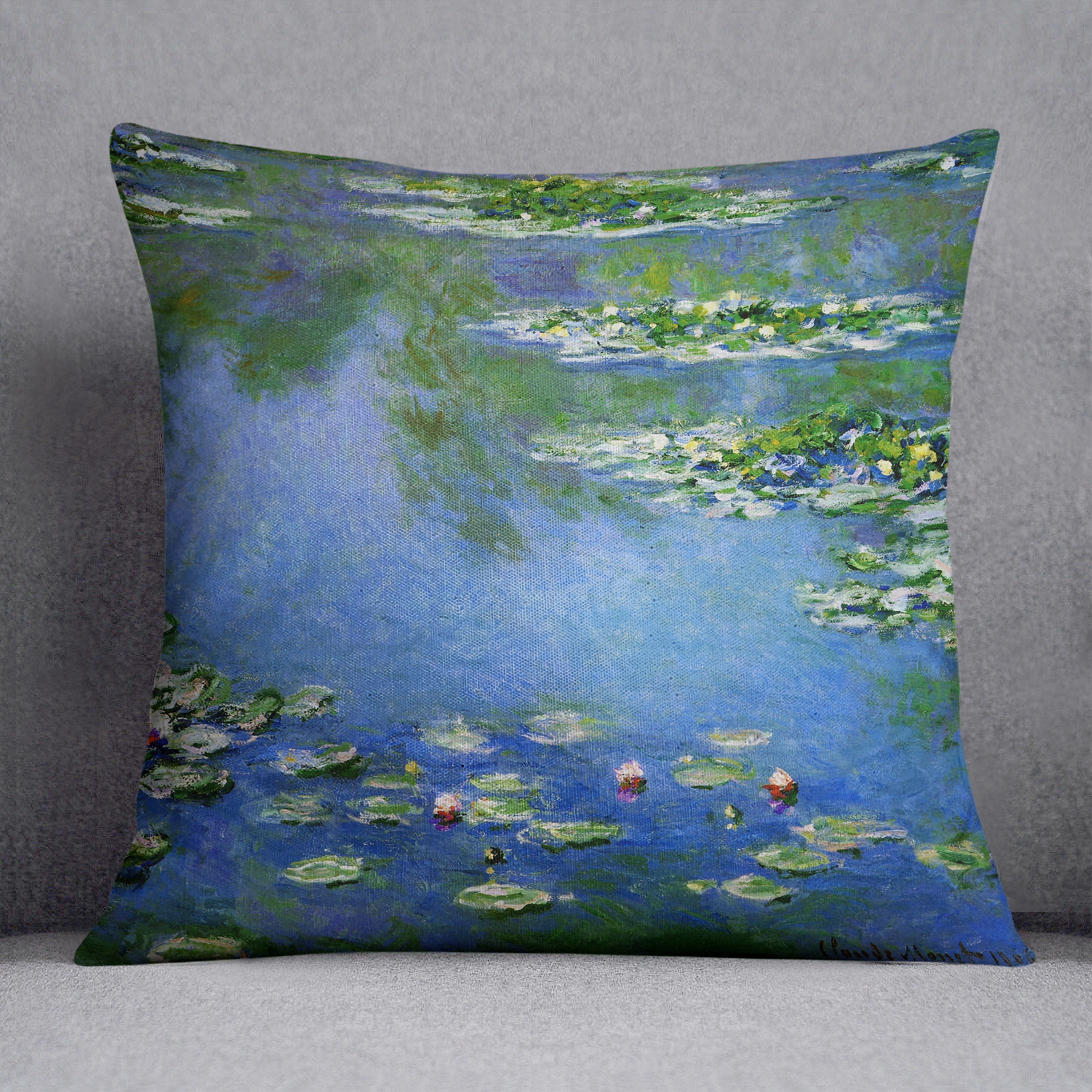 Water Lilies by Monet Cushion