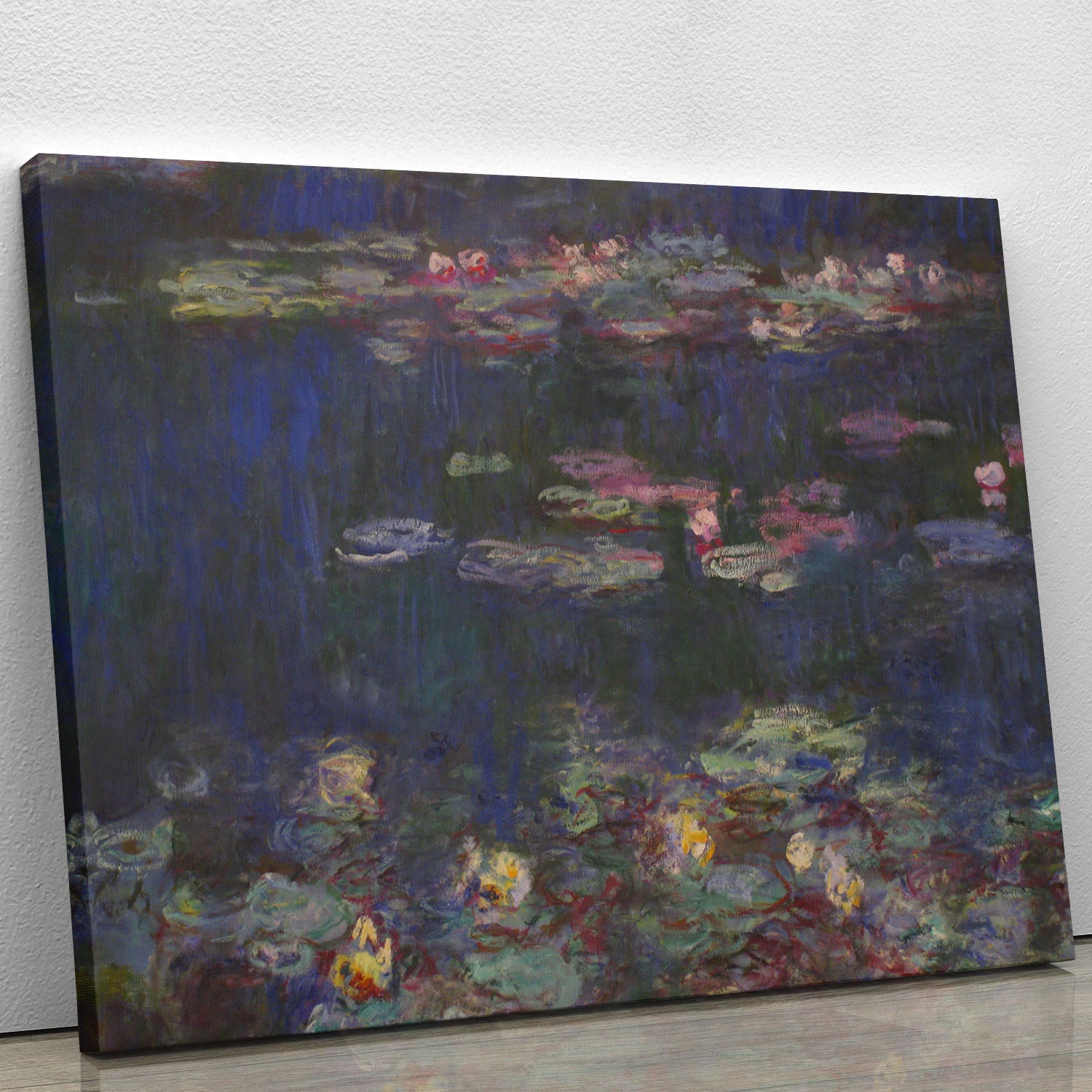 Water Lillies 11 by Monet Canvas Print or Poster - Canvas Art Rocks - 1