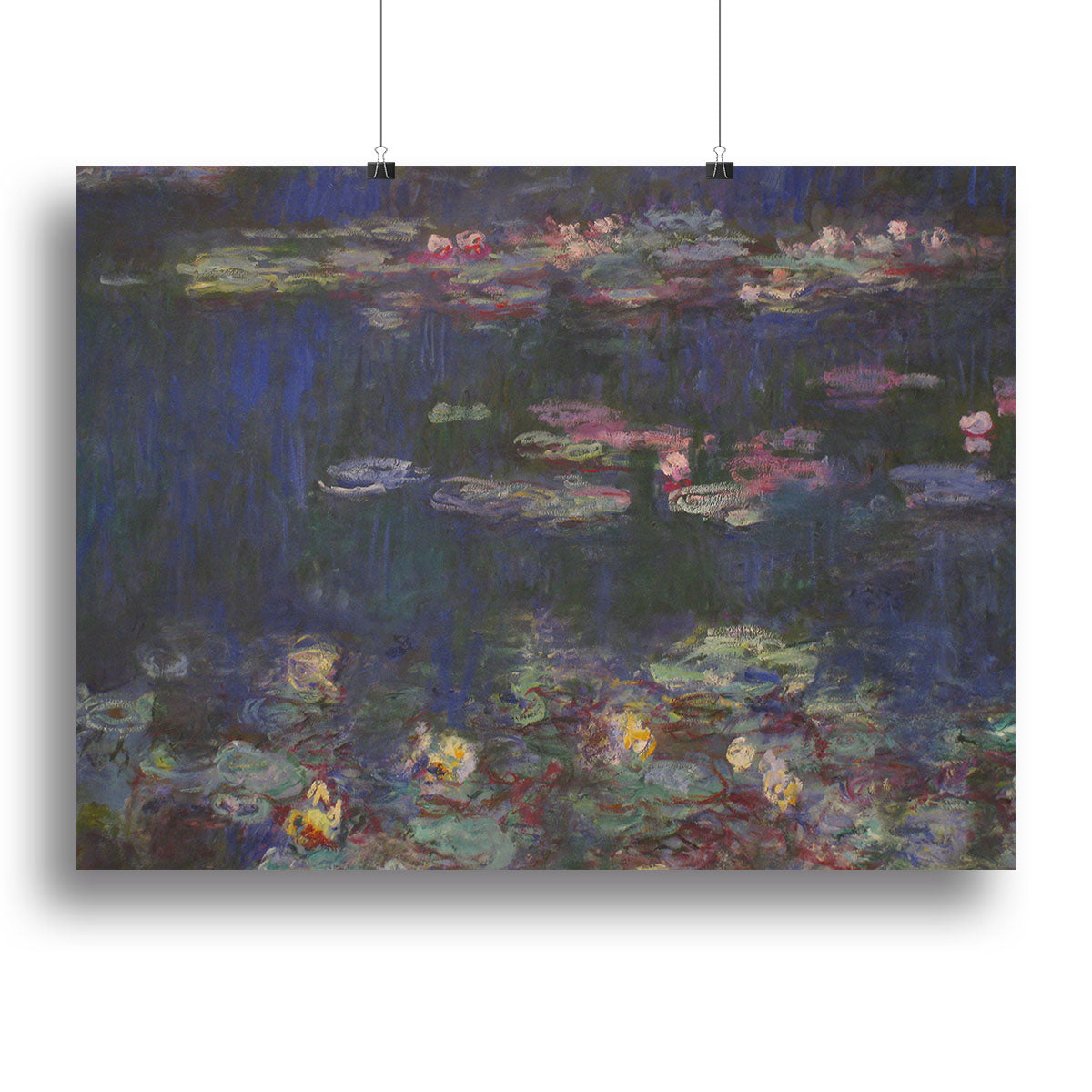 Water Lillies 11 by Monet Canvas Print or Poster - Canvas Art Rocks - 2