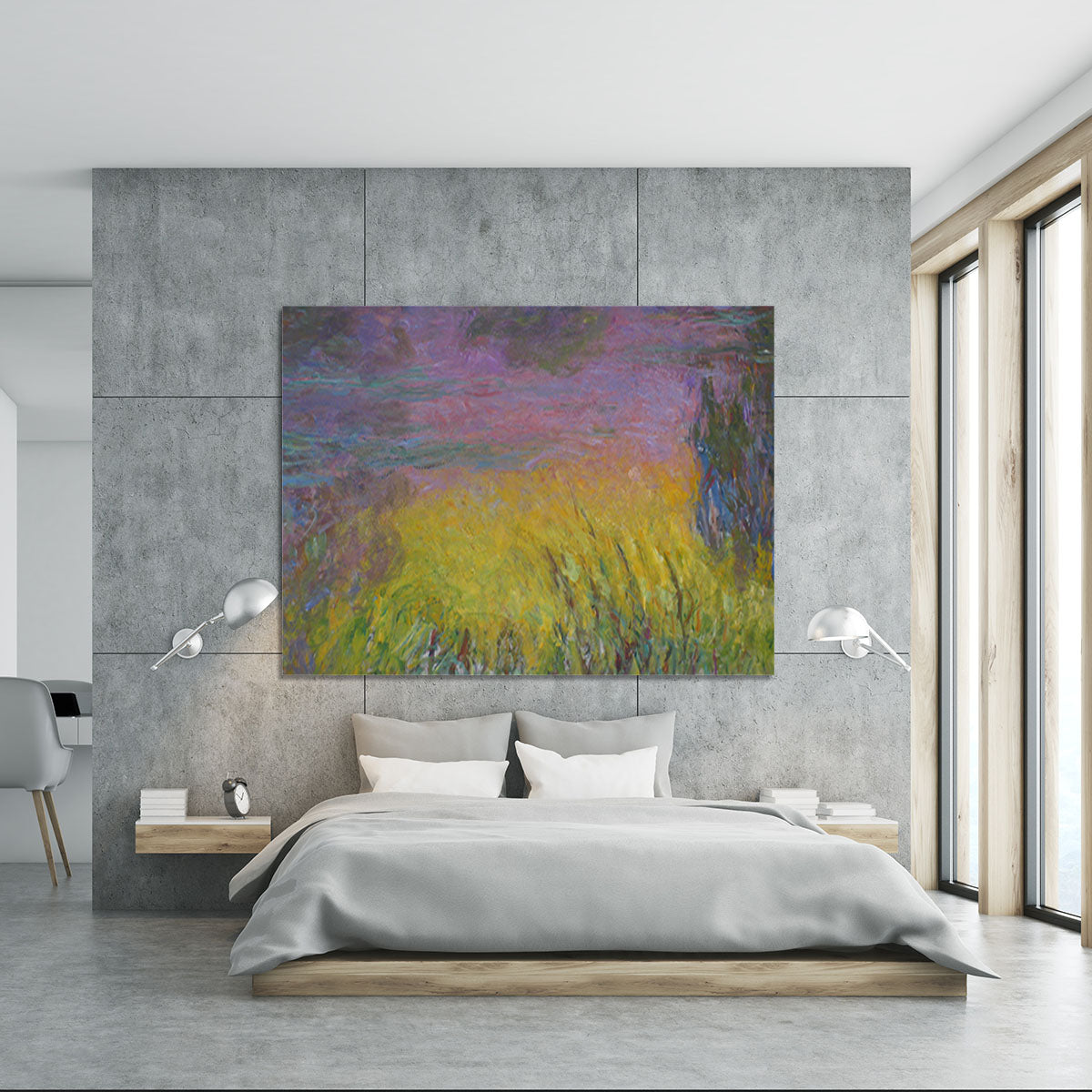 Water Lillies 12 by Monet Canvas Print or Poster - Canvas Art Rocks - 5