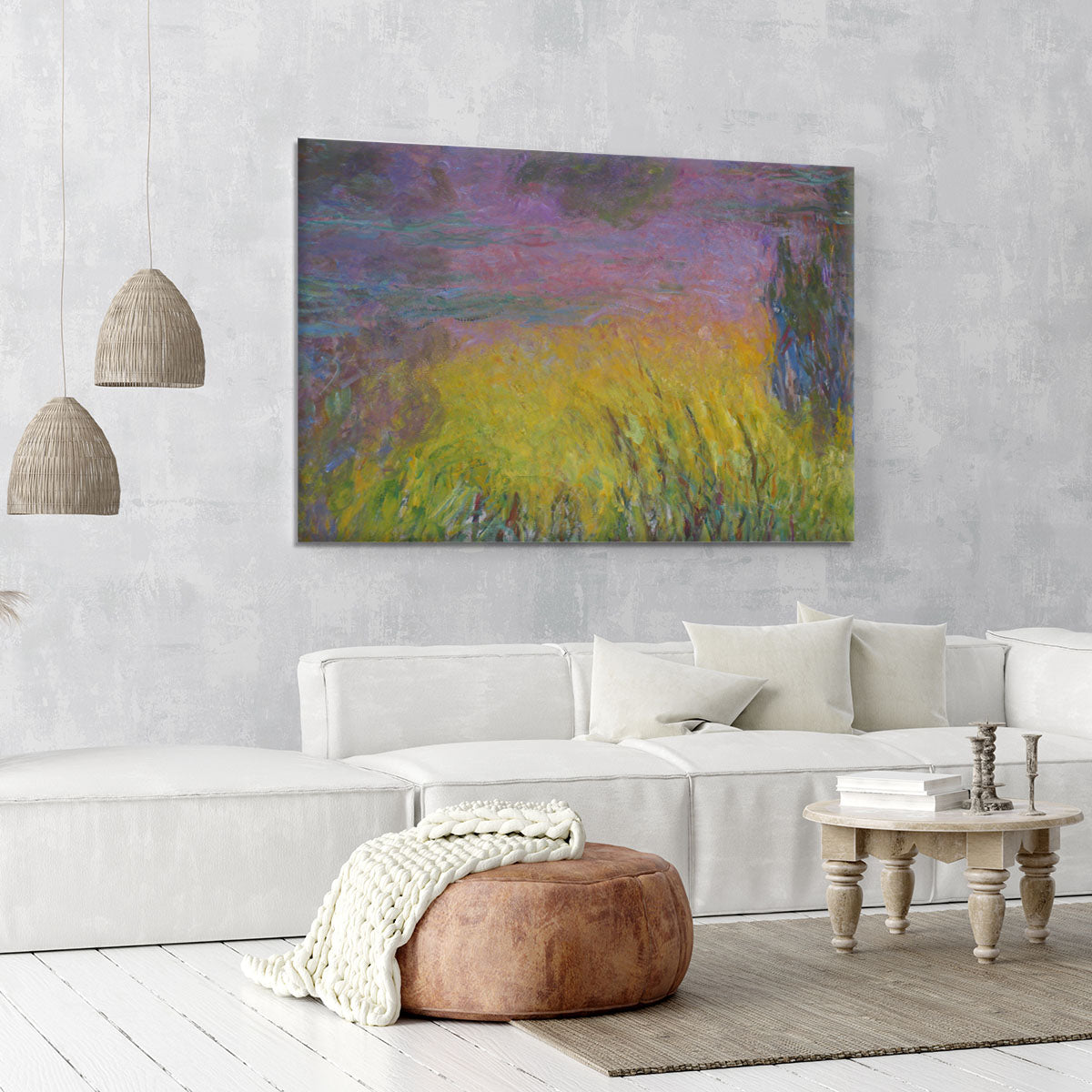 Water Lillies 12 by Monet Canvas Print or Poster - Canvas Art Rocks - 6