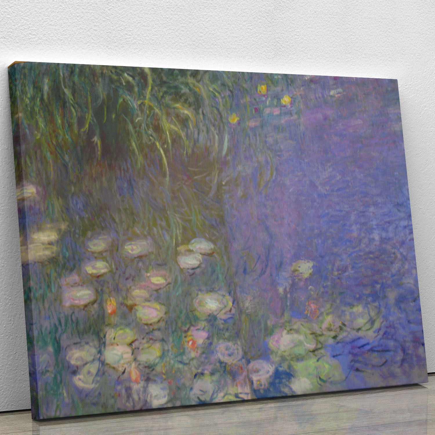 Water Lillies 13 by Monet Canvas Print or Poster - Canvas Art Rocks - 1