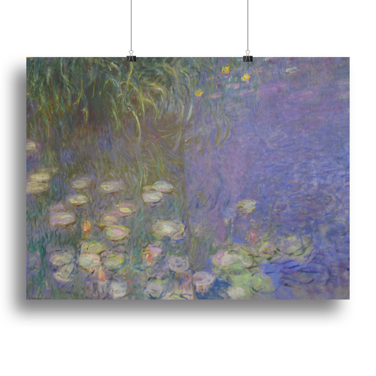 Water Lillies 13 by Monet Canvas Print or Poster - Canvas Art Rocks - 2