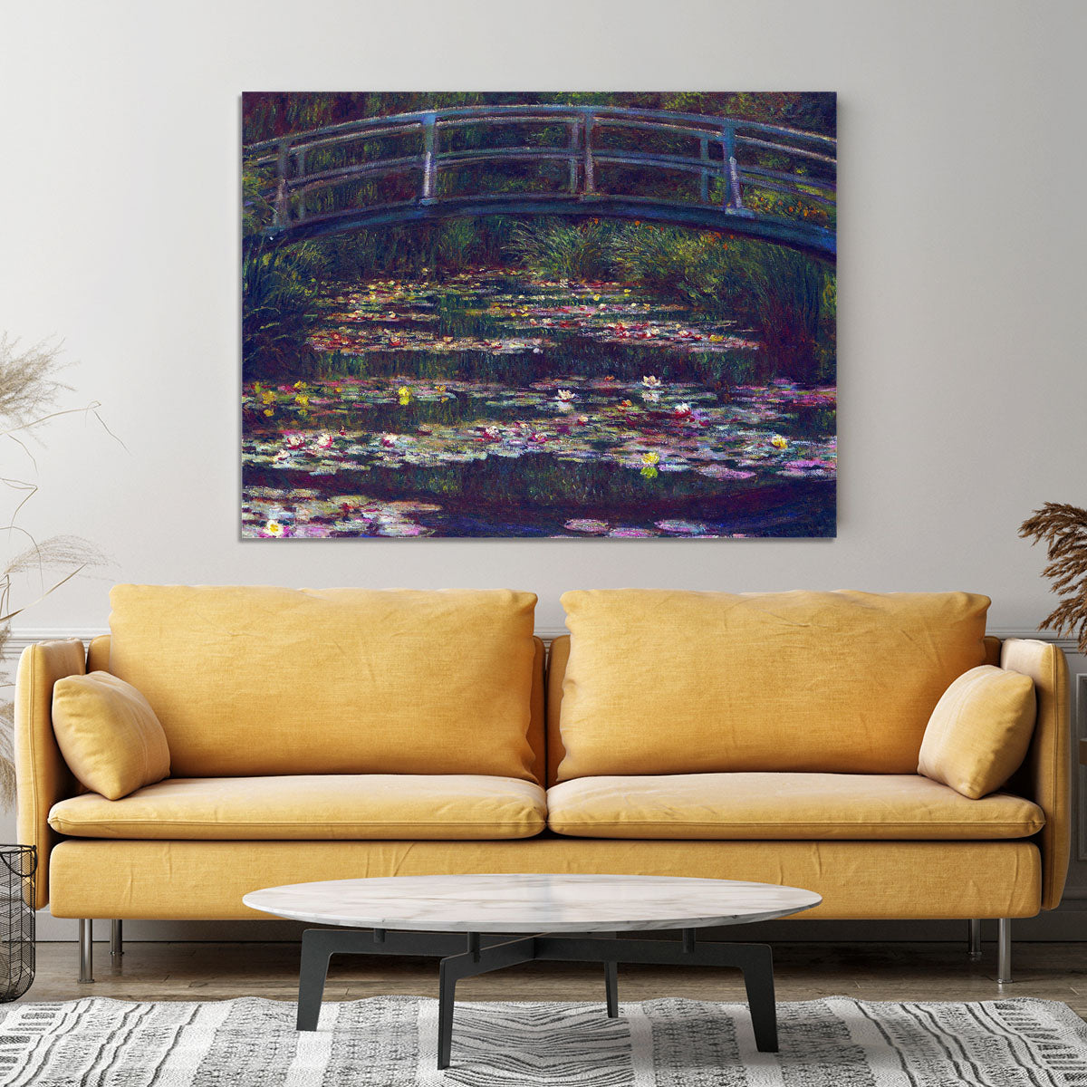 Water Lily Pond 5 by Monet Canvas Print or Poster - Canvas Art Rocks - 4
