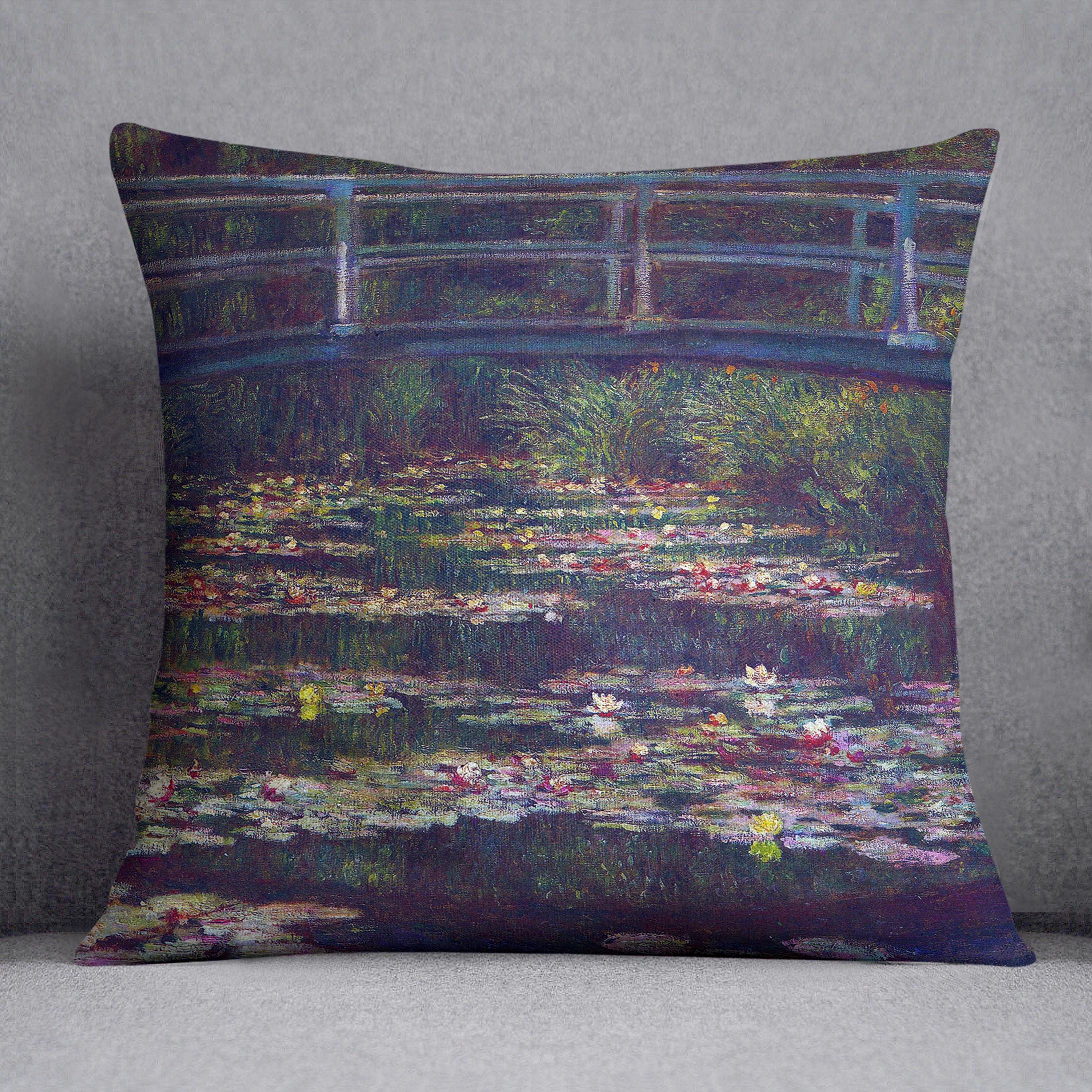 Water Lily Pond 5 by Monet Cushion