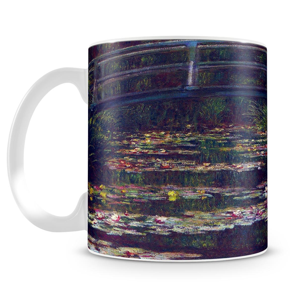 Water Lily Pond 5 by Monet Mug - Canvas Art Rocks - 4