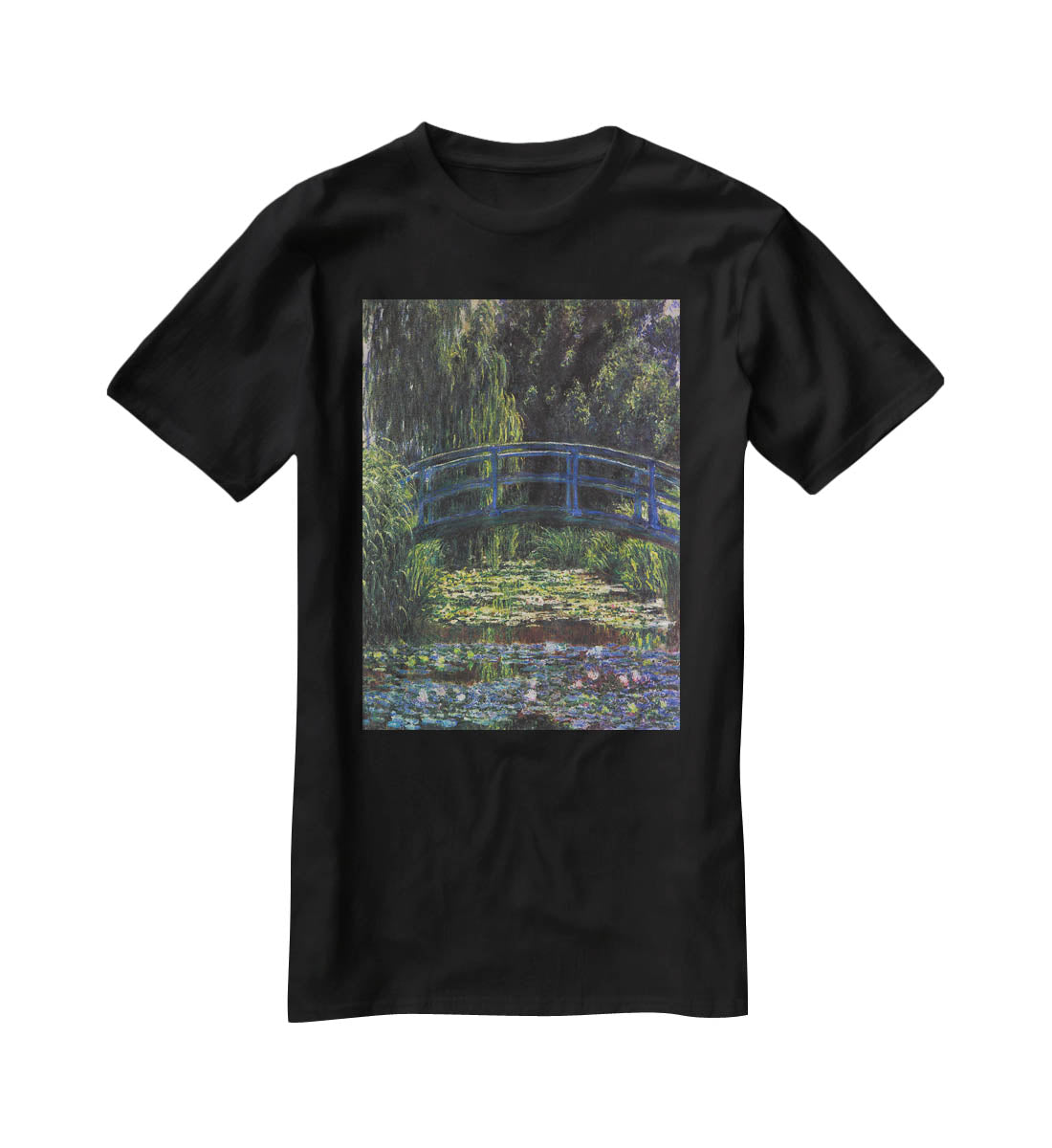 Water Lily Pond 6 by Monet T-Shirt - Canvas Art Rocks - 1