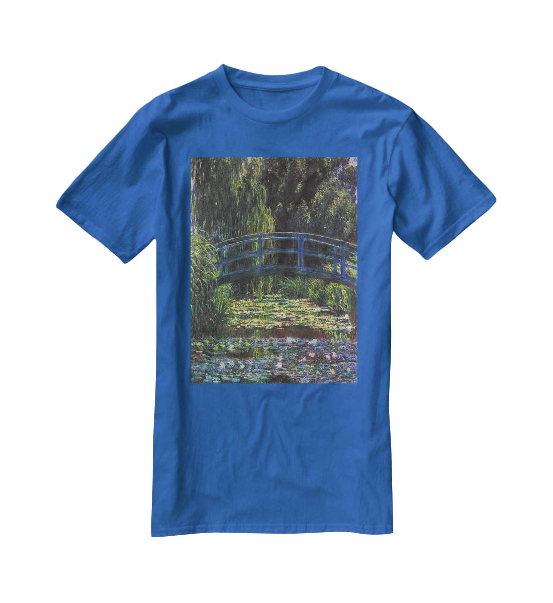 Water Lily Pond 6 by Monet T-Shirt - Canvas Art Rocks - 2