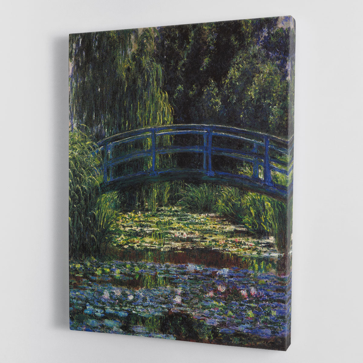 Water Lily Pond 6 by Monet Canvas Print or Poster - Canvas Art Rocks - 1