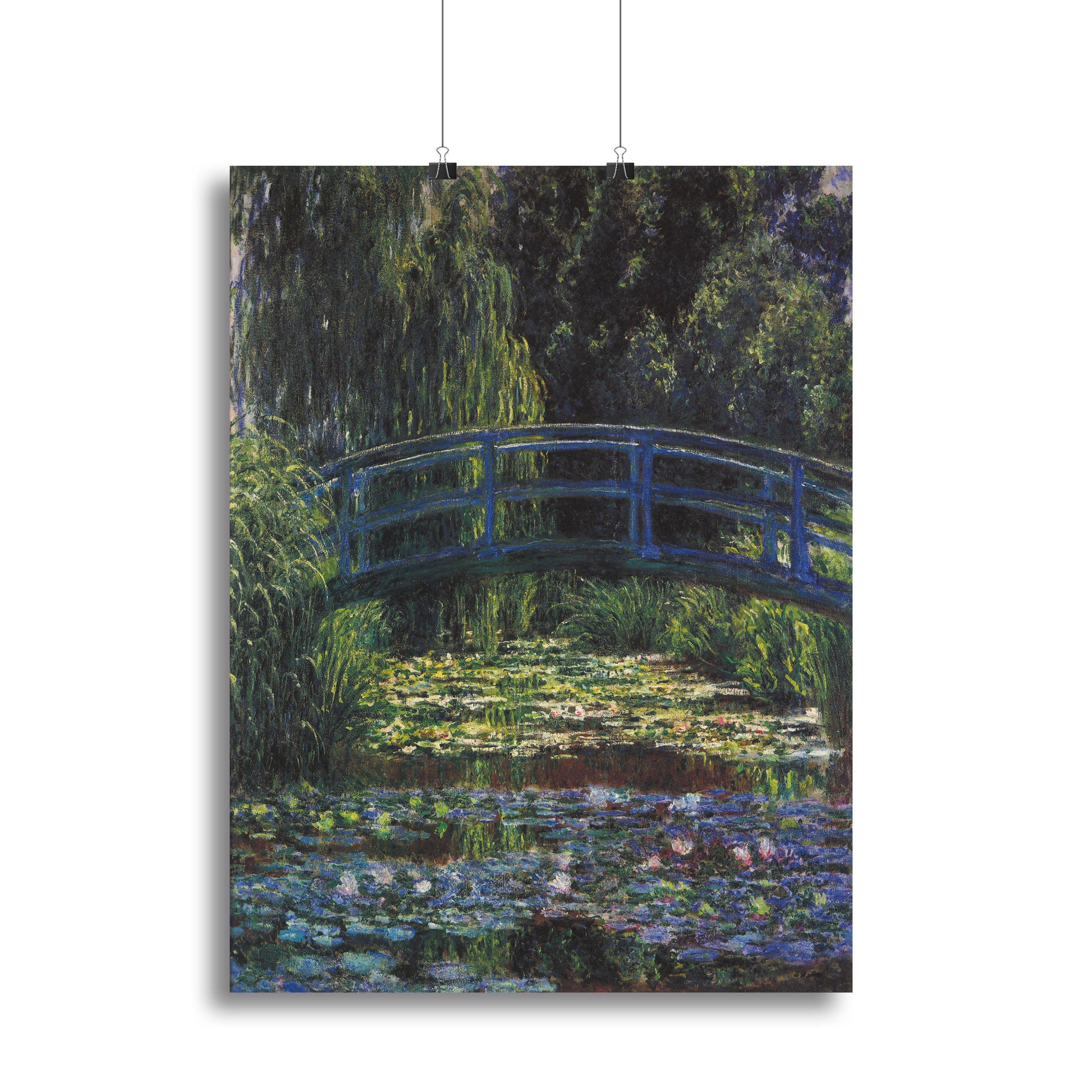 Water Lily Pond 6 by Monet Canvas Print or Poster - Canvas Art Rocks - 2