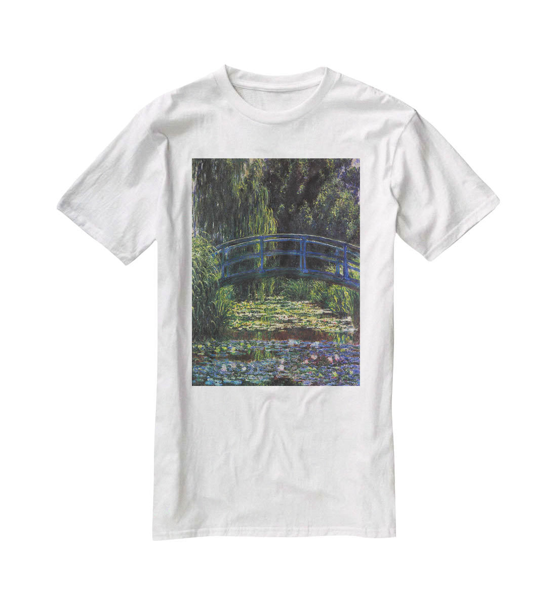Water Lily Pond 6 by Monet T-Shirt - Canvas Art Rocks - 5