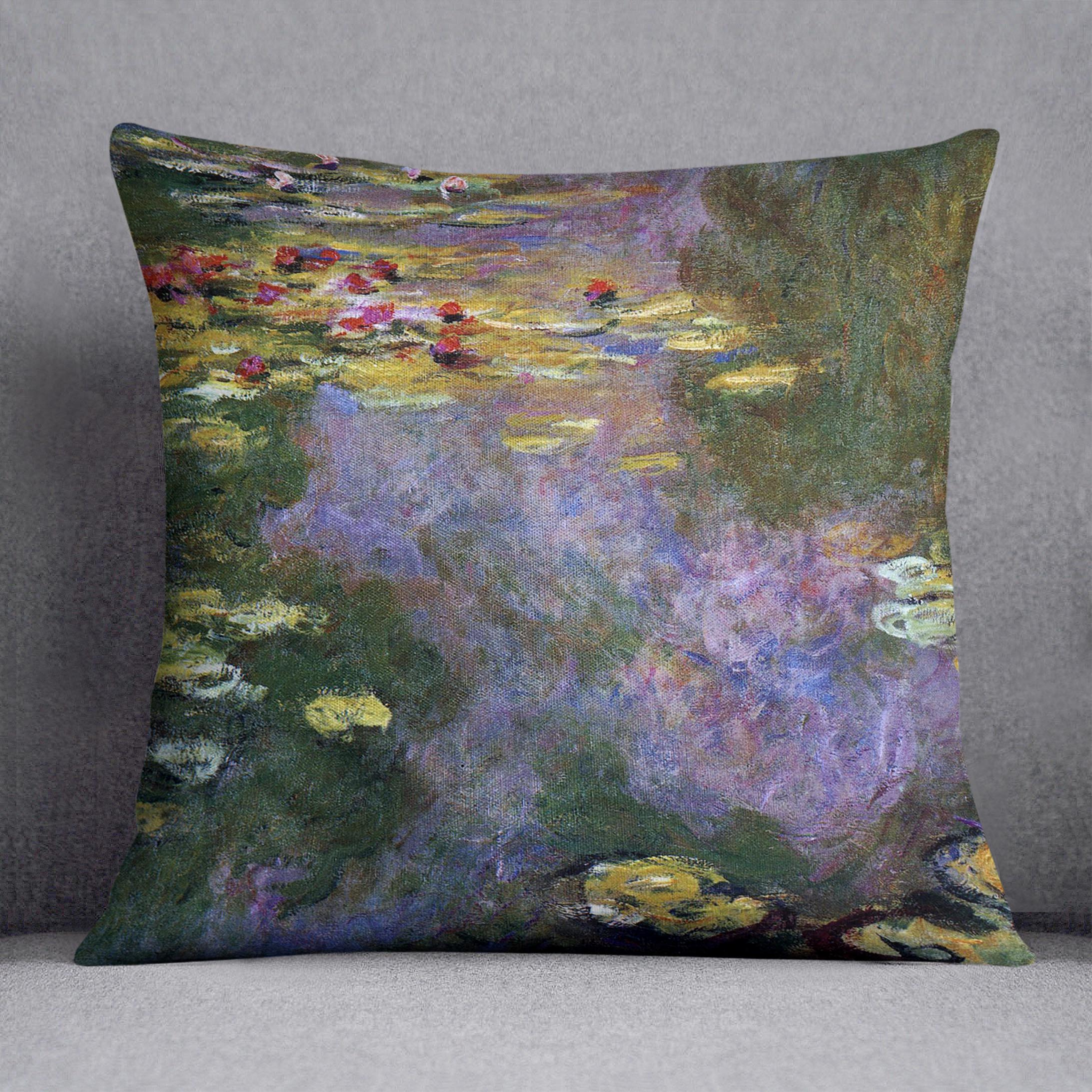 Water Lily Pond Giverny by Monet Cushion