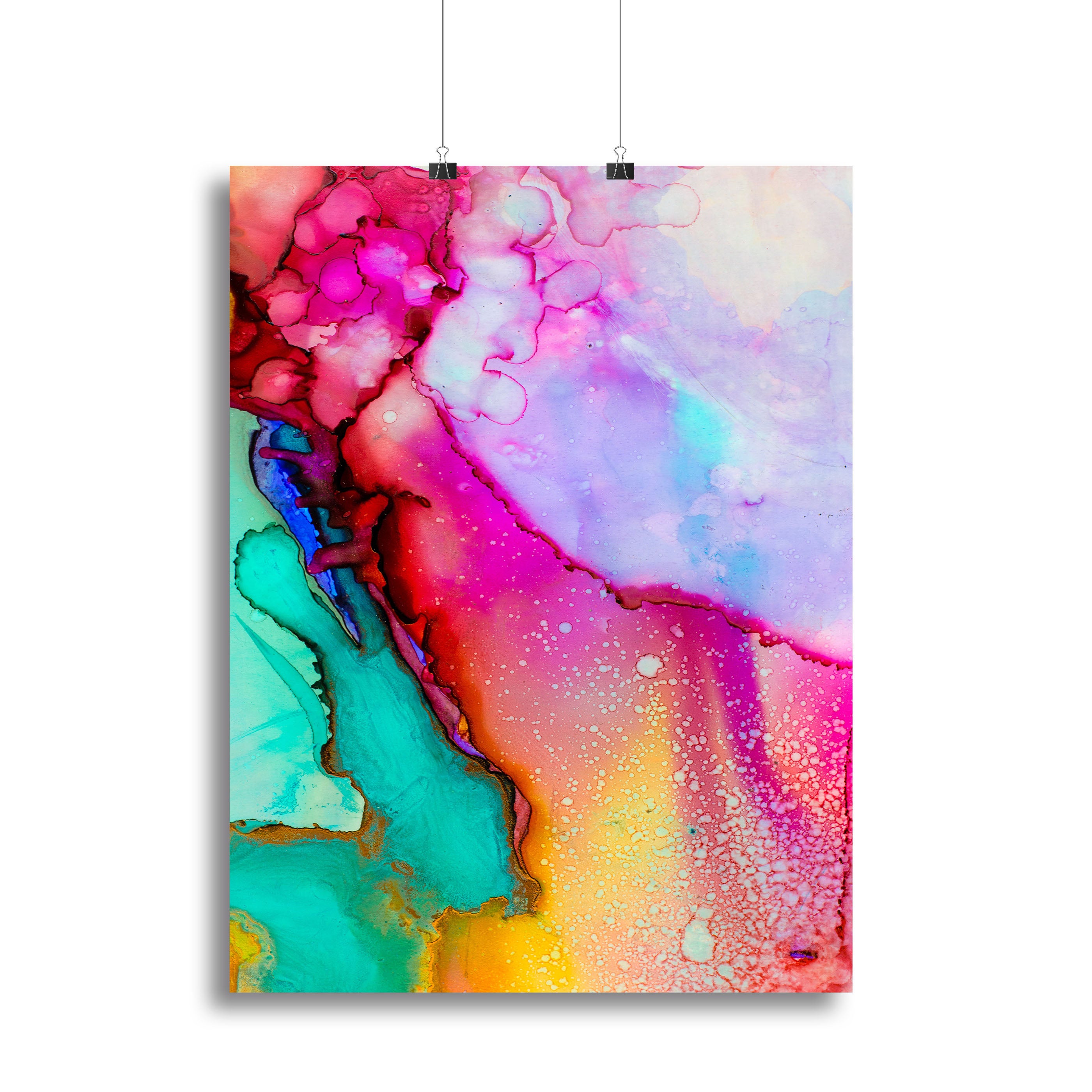 Water Painting Version 2 Canvas Print or Poster - Canvas Art Rocks - 2