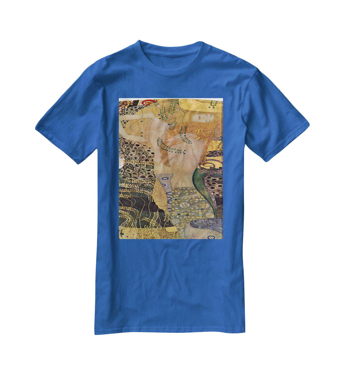 Water snakes friends I by Klimt T-Shirt - Canvas Art Rocks - 2