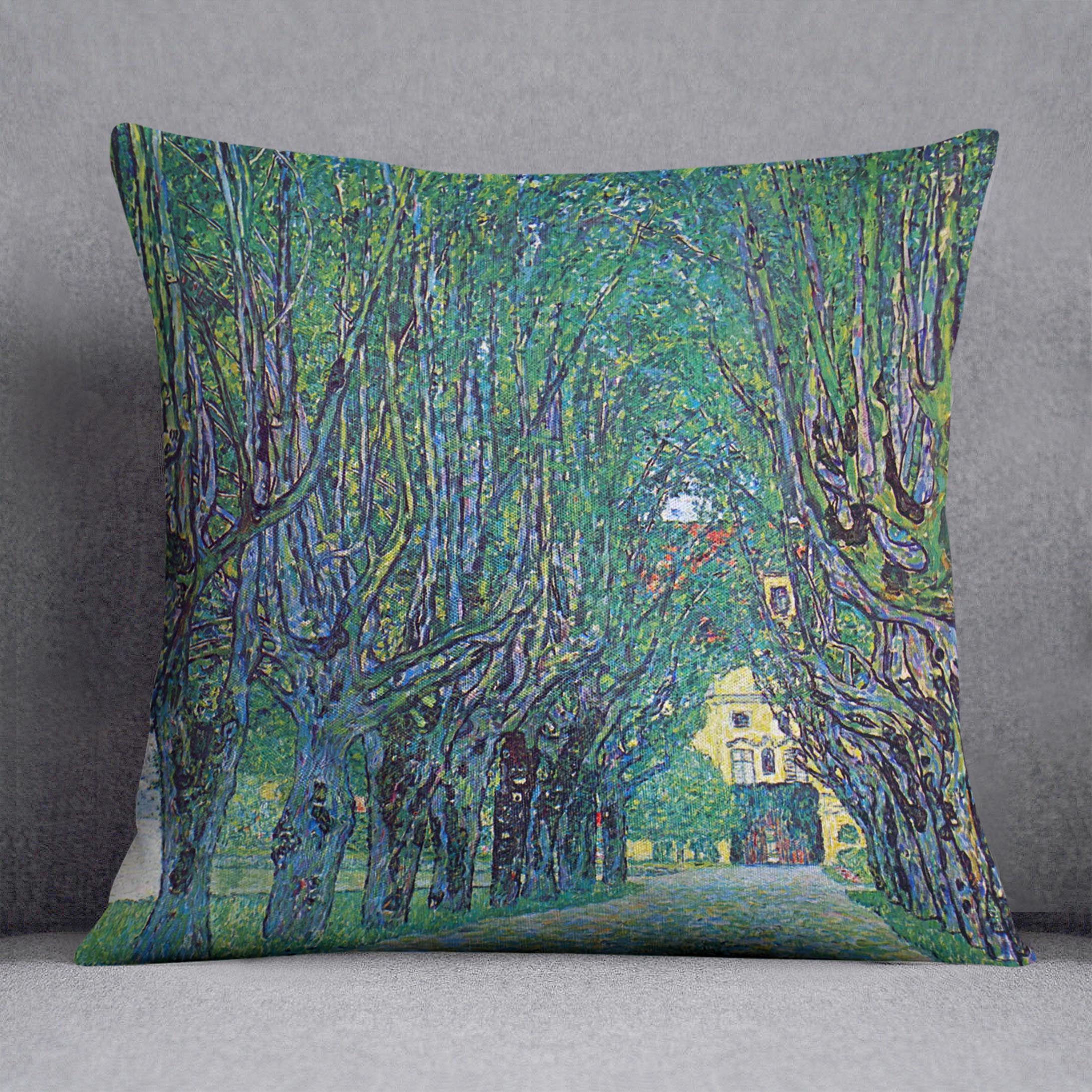 Way to the Park by Klimt Cushion