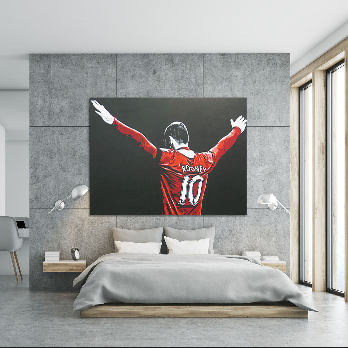 Wayne Rooney Canvas Print or Poster - Canvas Art Rocks - 5