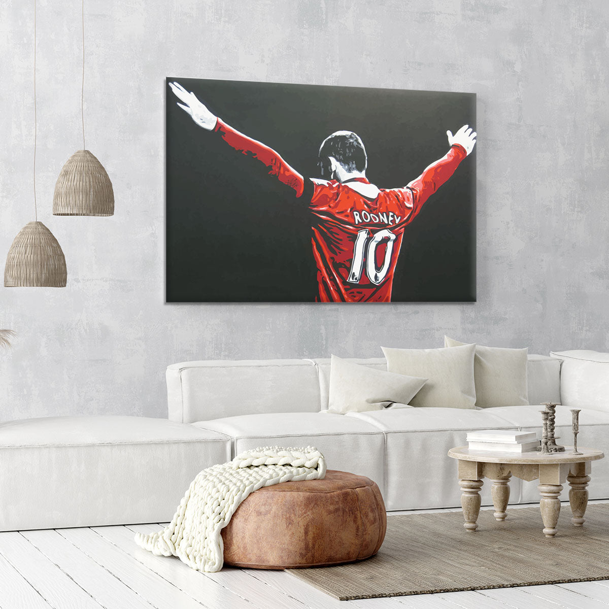 Wayne Rooney Canvas Print or Poster - Canvas Art Rocks - 6