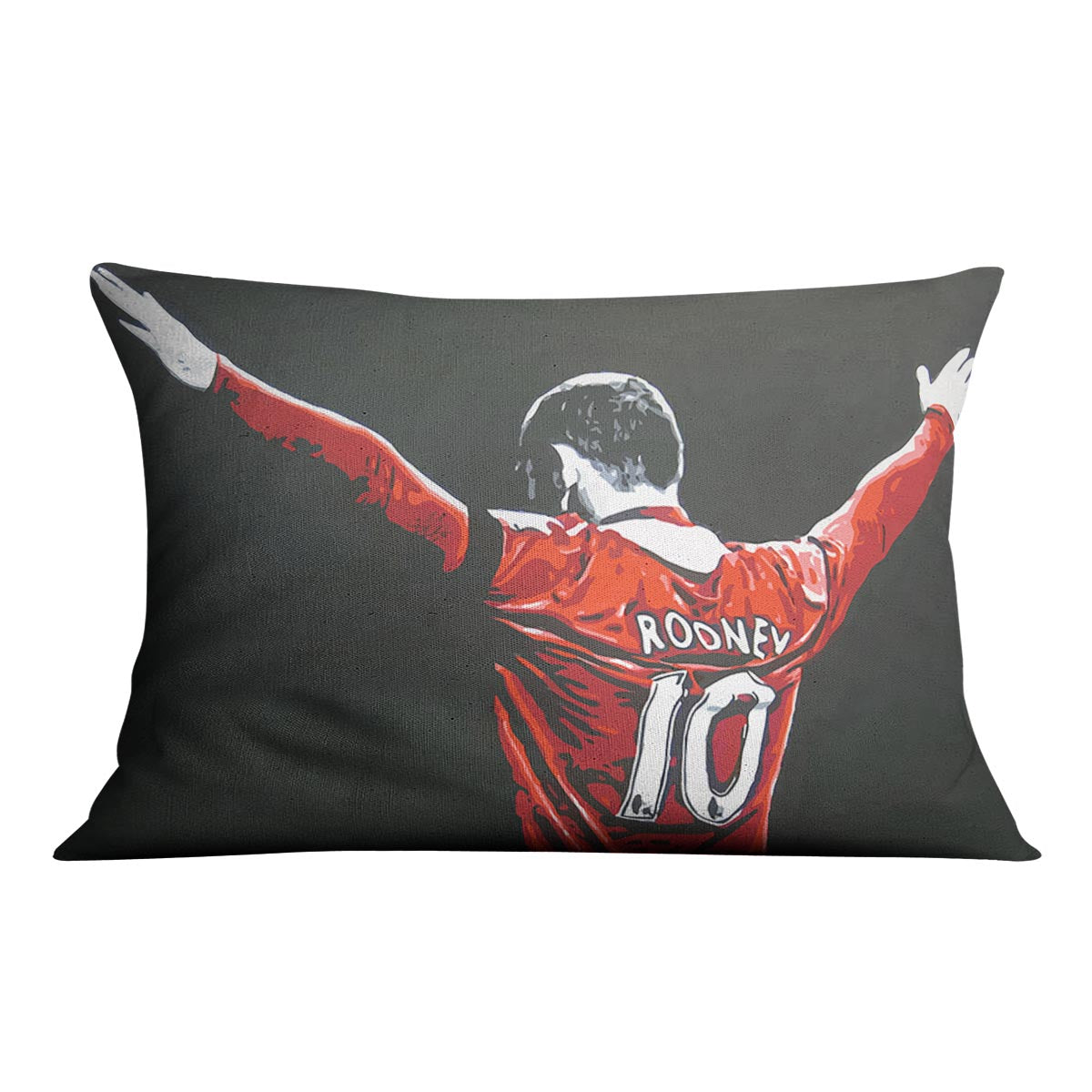 Wayne Rooney Cushion - Canvas Art Rocks - 4