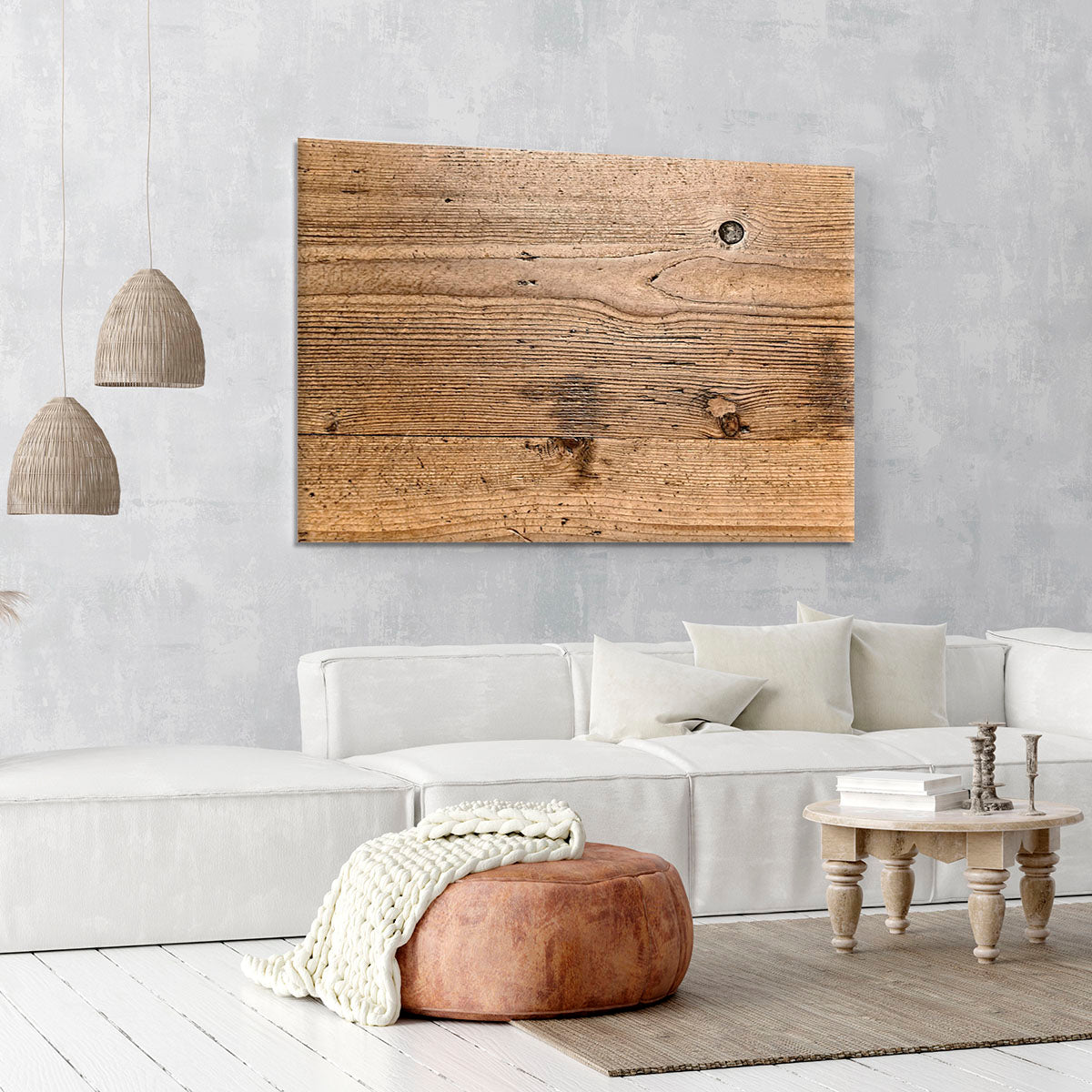 Weathered wood Canvas Print or Poster - Canvas Art Rocks - 6