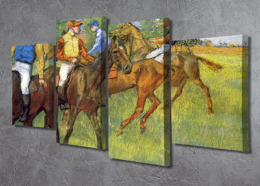 Weigh out by Degas 4 Split Panel Canvas - Canvas Art Rocks - 2