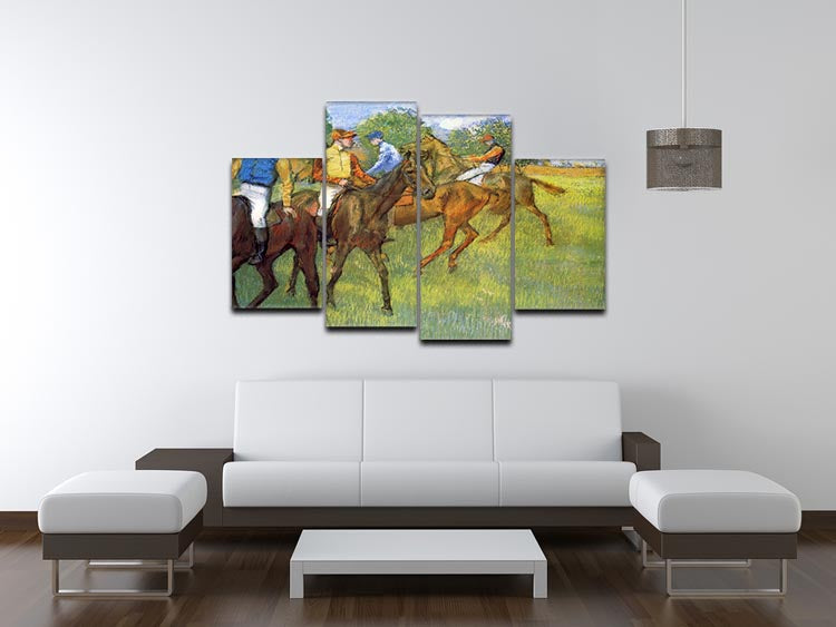Weigh out by Degas 4 Split Panel Canvas - Canvas Art Rocks - 3