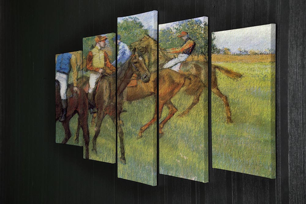 Weigh out by Degas 5 Split Panel Canvas - Canvas Art Rocks - 2
