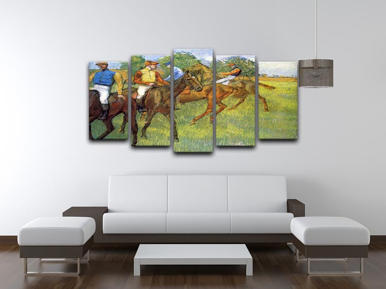 Weigh out by Degas 5 Split Panel Canvas - Canvas Art Rocks - 3