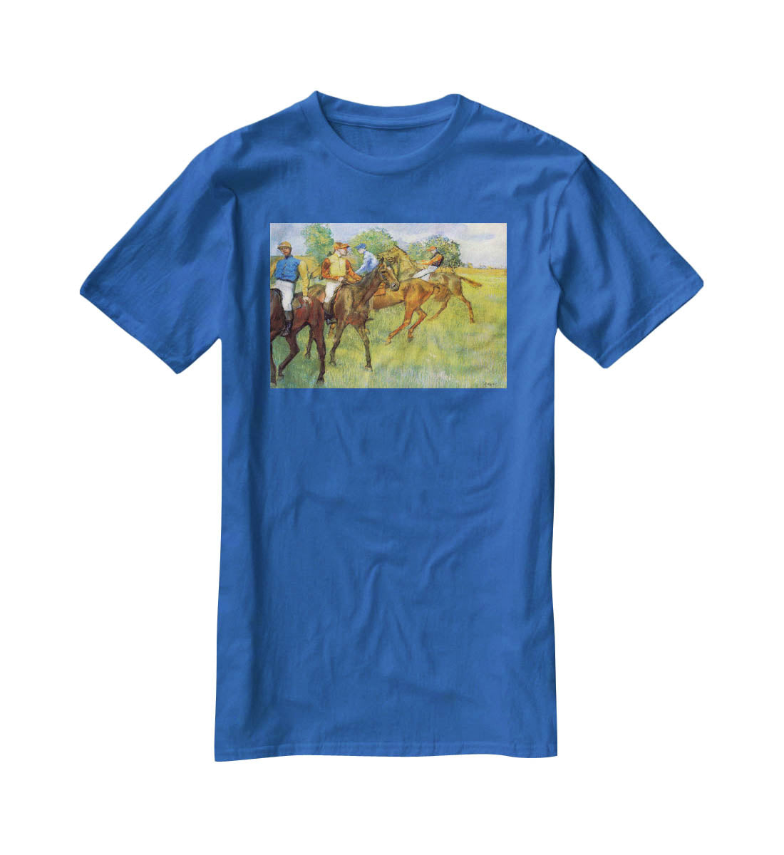 Weigh out by Degas T-Shirt - Canvas Art Rocks - 2