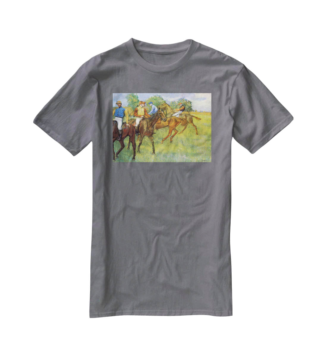 Weigh out by Degas T-Shirt - Canvas Art Rocks - 3