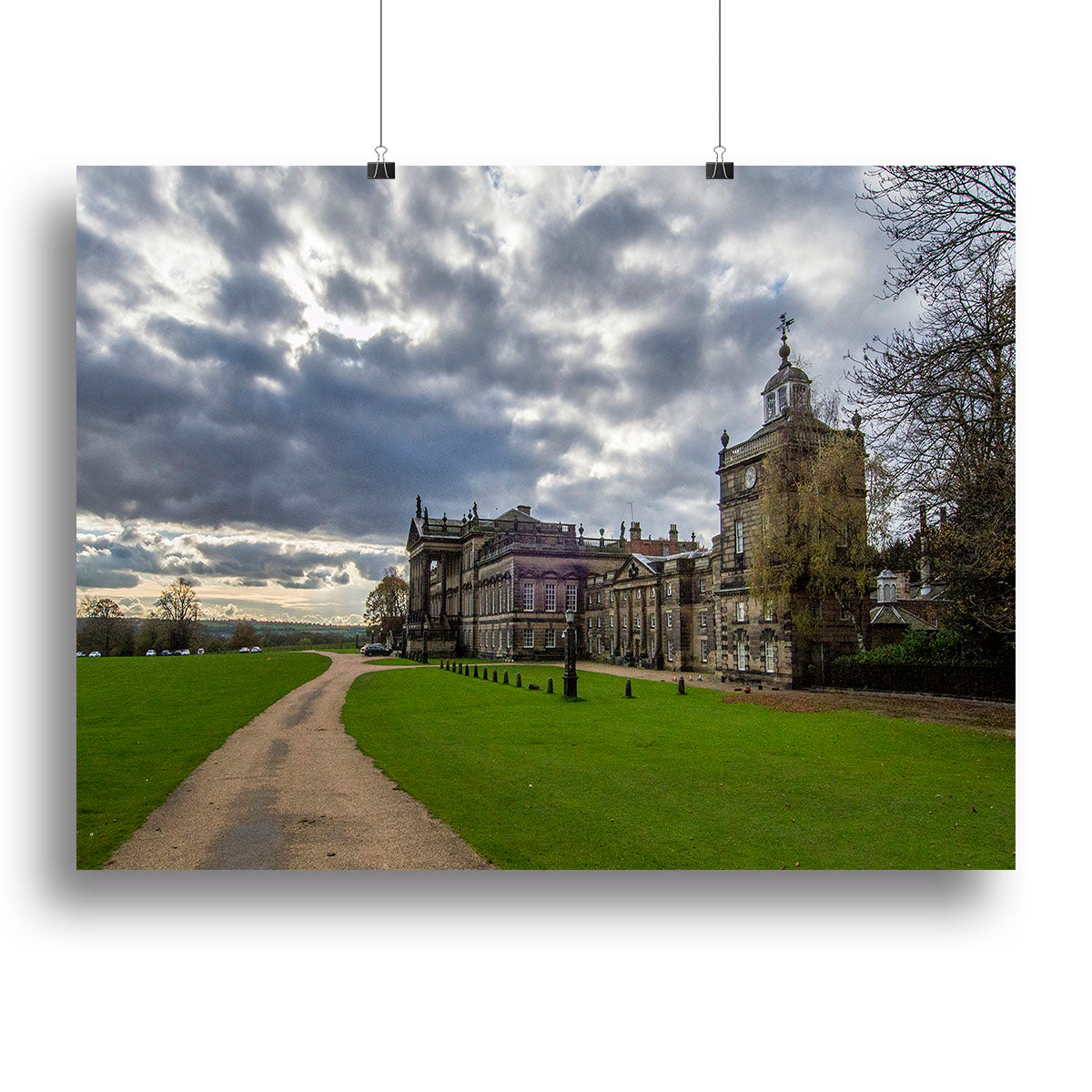 Wentworth Woodhouse Hall Canvas Print or Poster - Canvas Art Rocks - 2
